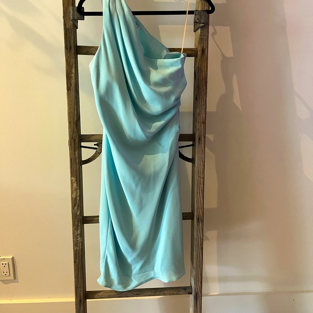 Trina Turk dress. Worn 1 time. Bra pads sewn into dress. Perfect for any event.